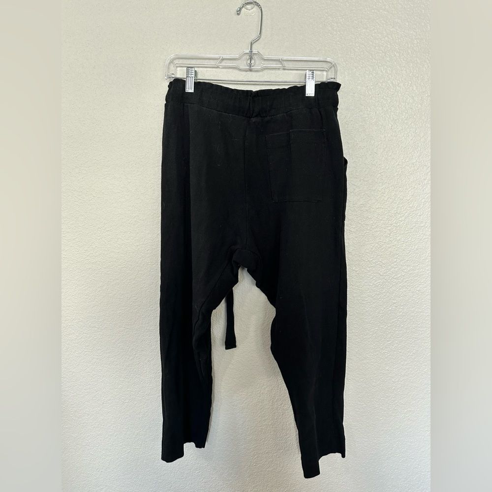 FREE PEOPLE BEACH BLACK JOGGERS SIZE SMALL - Picture 3 of 5